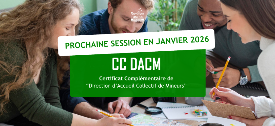 Bannière CC DACM - Nouvelle session en janvier 2026