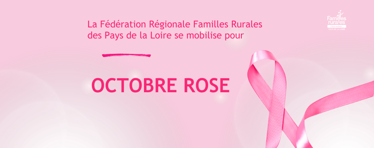Bannière Octobre Rose