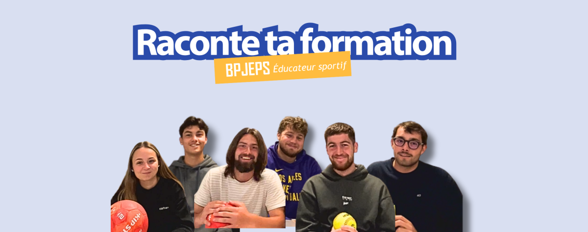 Bannière - Vidéo Raconte ta formation BPJEPS MAPS